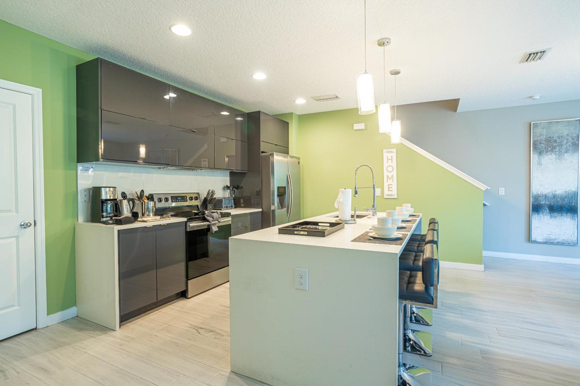 Beautiful Four Bedrooms Townhouse At Le Reve Resort Киссимми Экстерьер фото